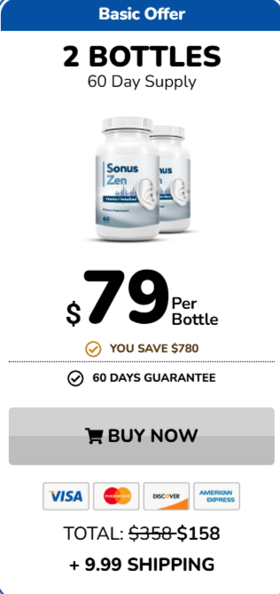 SonusZen price 2 bottle